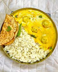 Kadhi Pakora Rice Recipe