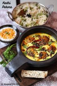 Kadhi Pakora Rice Recipe